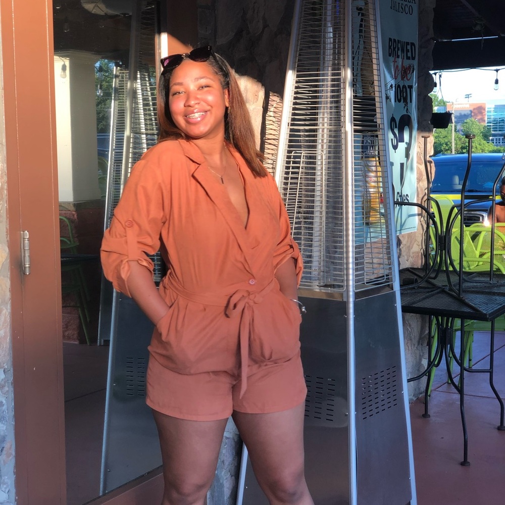 Rust Romper